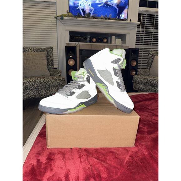 Size 14 Nike Air Jordan 5 Retro Green Bean DM9014-003 No Box main image 8